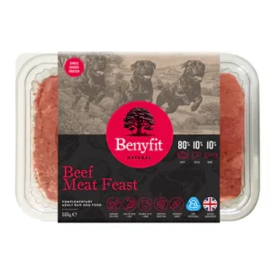 Benyfit Natural Beef Meat Feast 80*10*10 1kg