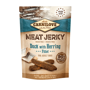 Carnilove Jerky Duck With Herring Fillet 100g