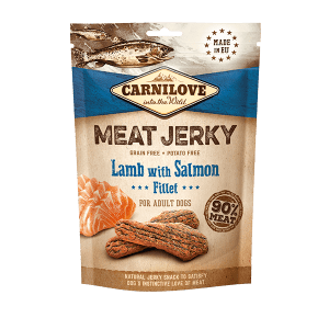 Carnilove Jerky Lamb With Salmon Fillet 100g