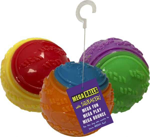 TPR Ball With Squeaker 2.5"