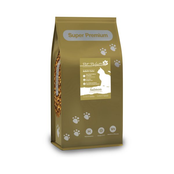 Super Premium Salmon & Chicken Adult Cat Food 2kg
