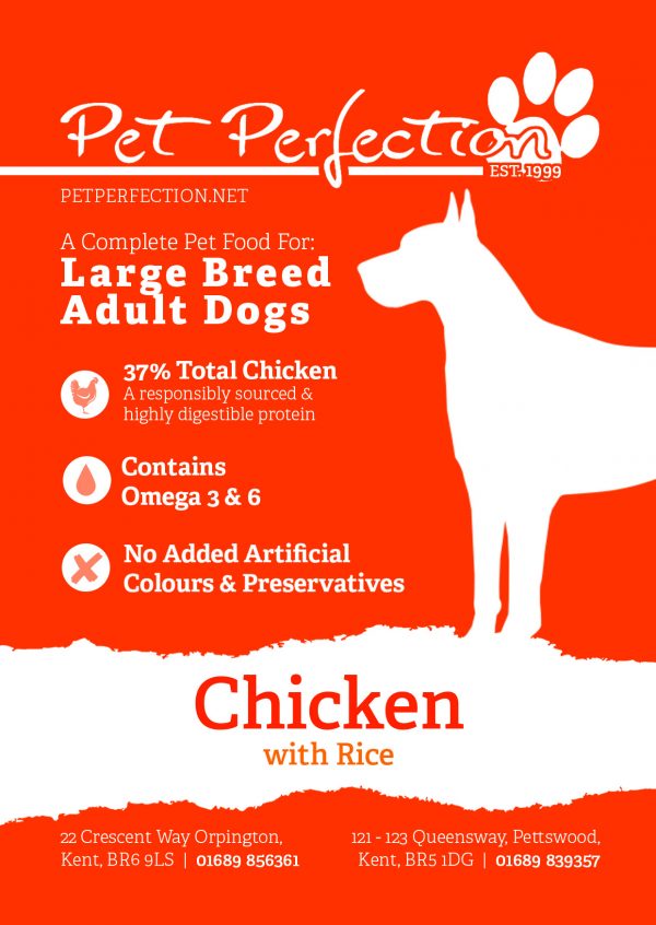 Super Premium Chicken and Rice Adult Large Breed - Image 2