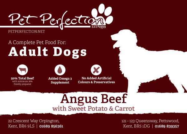 Beef, Sweet Potato & Carrot Adult Dog - Image 2