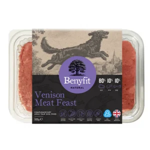 Benyfit Natural Venison Meat Feast 80*10*10 500g