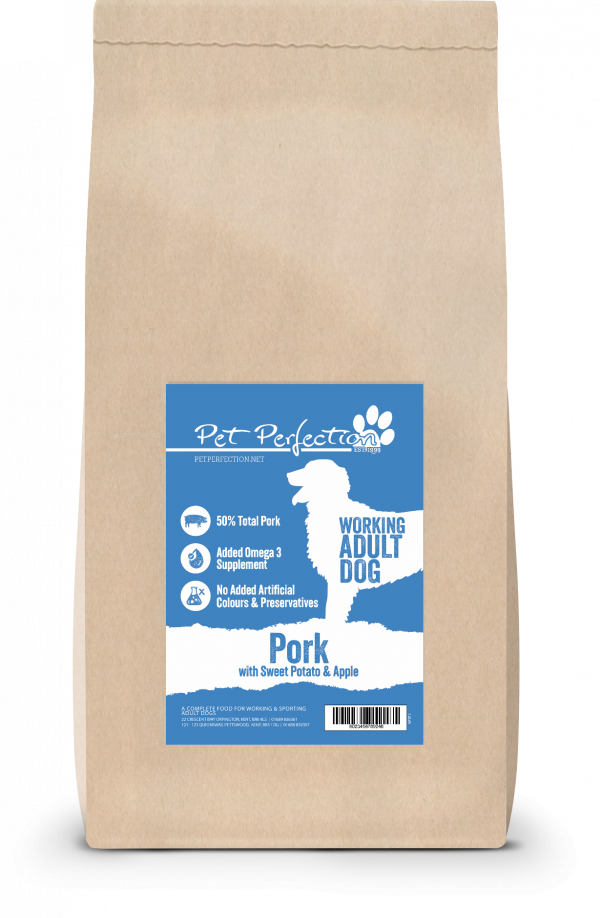 Grain Free Working Dog Pork, Sweet Potato & Apple 15kg
