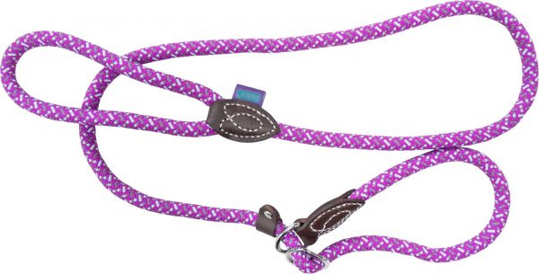 Hem&Boo 60" Rope Slip Lead Purple/Mint