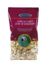 African Grey Low Sunflower Mix