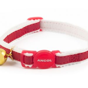 Elasticated Cat Collar Red