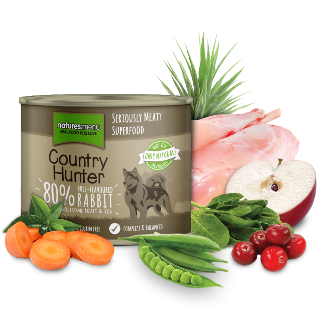 Country Hunter Rabbit & Cranberry Can 600g