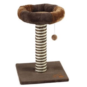 Cushy Cat Scratcher Brown 50cm