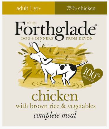 Forthglade Chicken, Brown Rice & Veg 395g