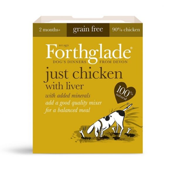 Forthglade Natural Menu Chick & Liver 395g