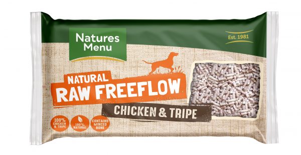 Frozen Free Flow Chick & Tripe Mince 2kg