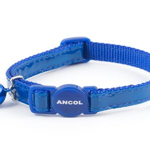 Gloss Cat Collar Blue