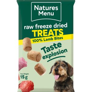 Natures Menu Freeze Dried Meat Treats 100% Lamb 15g
