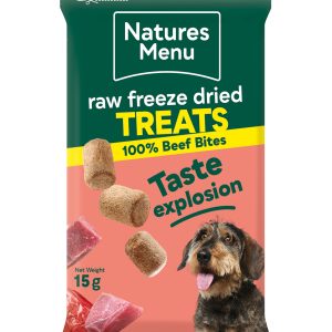 Nature's Menu Freeze Dried Treats Beef 15g