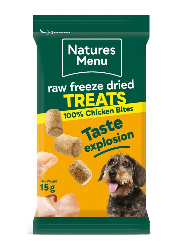 Natures Menu Freeze Dried Treats Chicken 15g