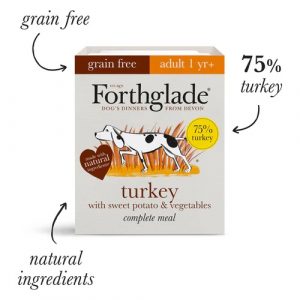 Forthglade Foods Ltd Forthglade Natural Lifestage Grain Free Adult Turkey With Sweet Potato & Veg 395g