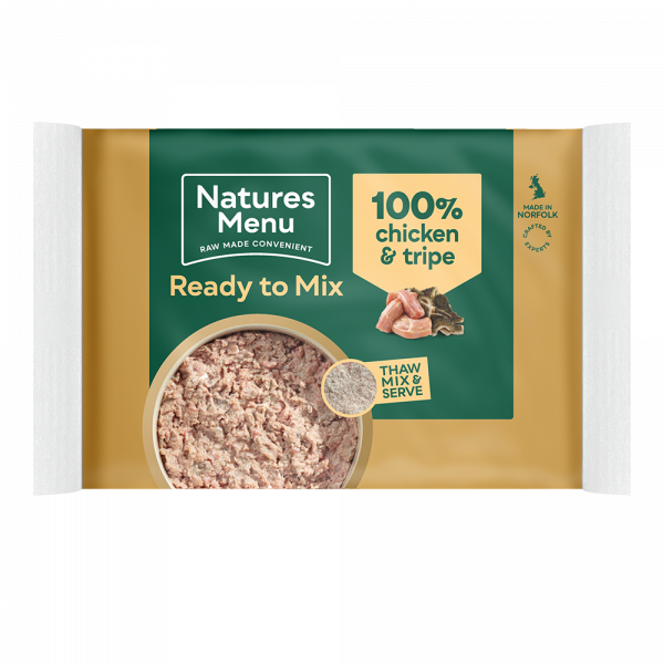 Frozen Minced Chick & Tripe 400g
