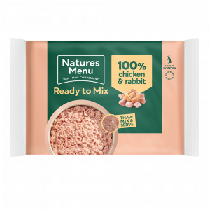 Frozen Minced Rabbit & Chicken 400g