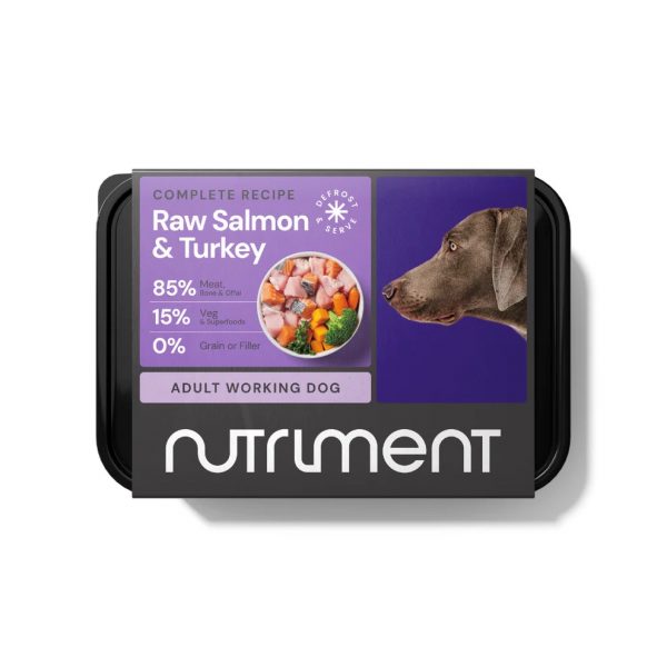 Nutriment Salmon & Turkey Formula Raw Dog 500g