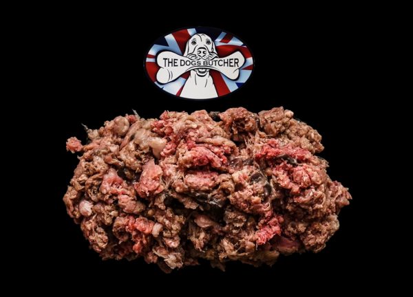 The Dogs Butcher Lamb Tripe With Turkey 80-10-10 1kg
