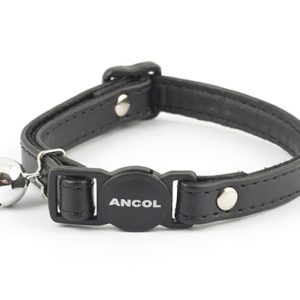 Cat Collar with Jewels Black