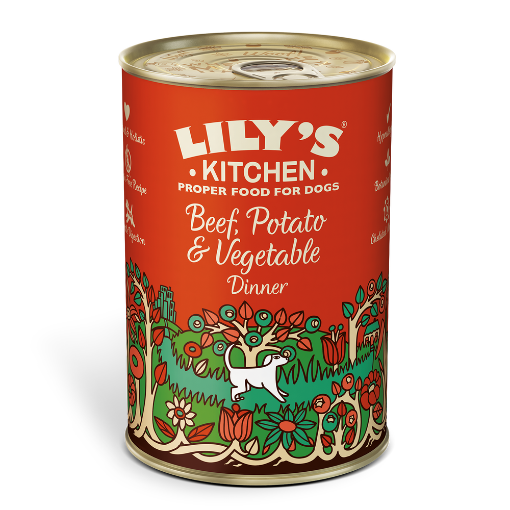 Lily's Kitchen Beef, potato & Veg Dinner 400g