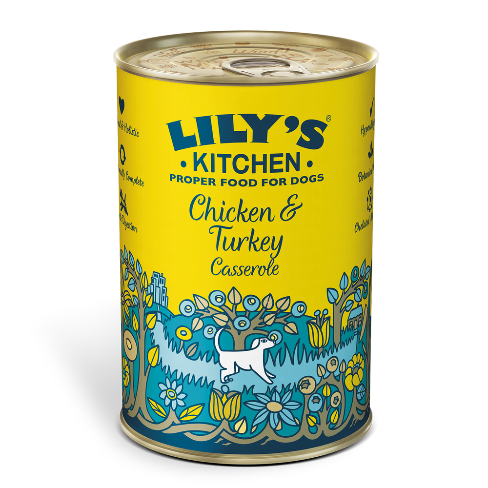 Lily's Kitchen Chicken and Turkey Casserole 400g