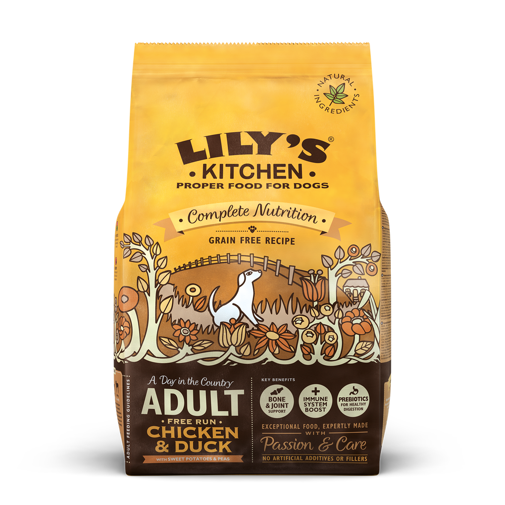 Lily's Kitchen Chicken & Duck Grain Free Dry 1kg