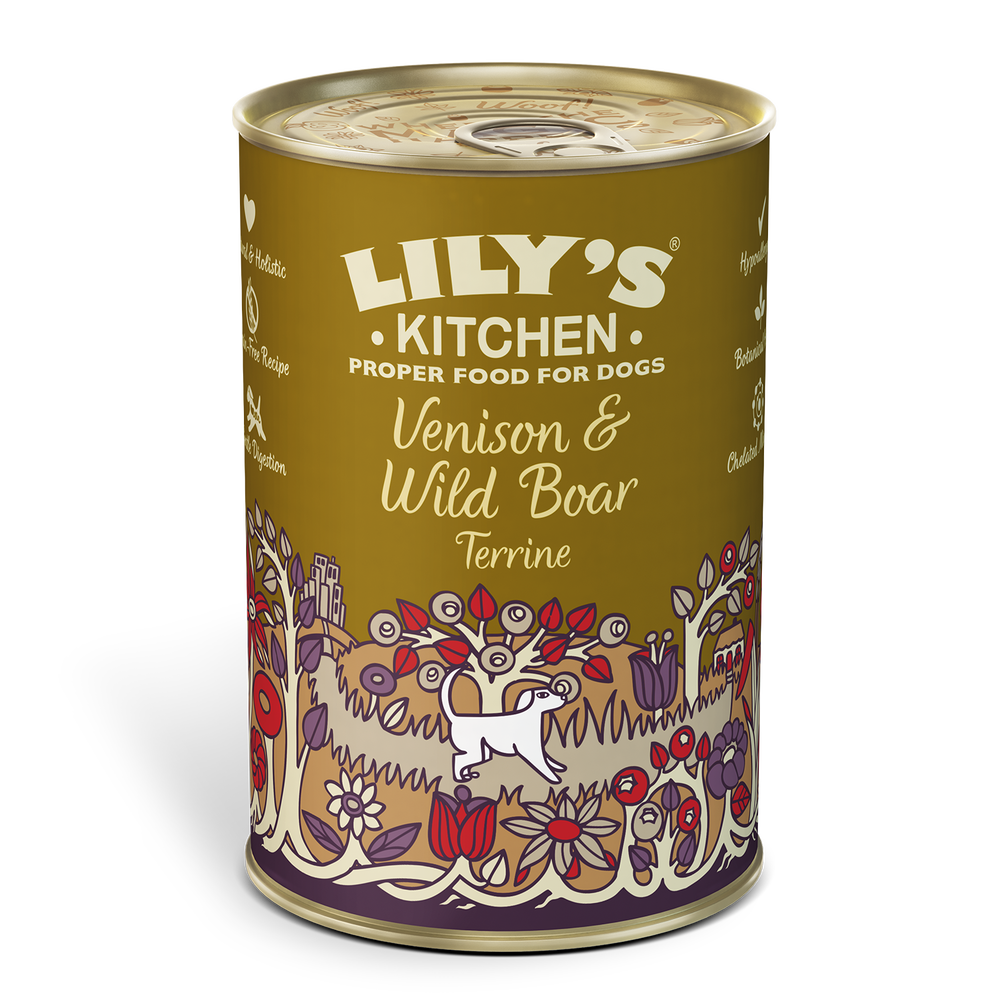 Lily's Kitchen Venison & Wild Boar Terrine 400g