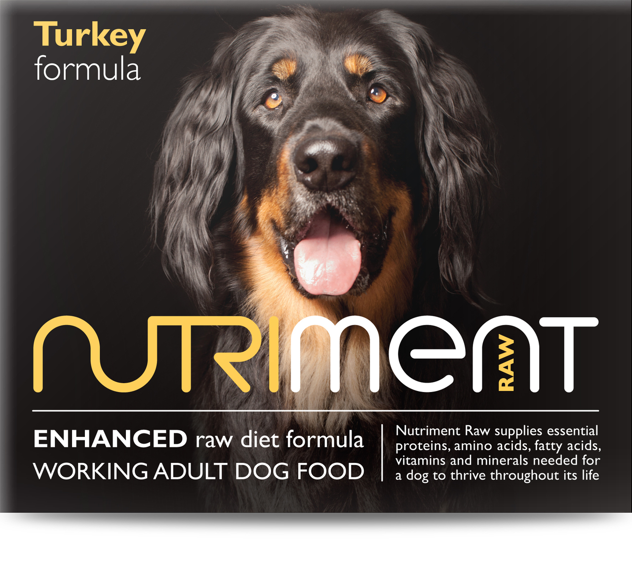 Nutriment Turkey Formula Raw Dog 500g Pet Perfection