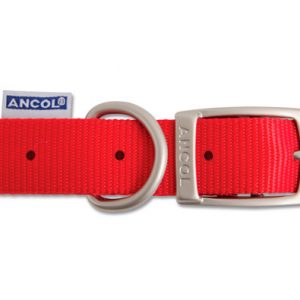 Nylon Collar Red 40cm