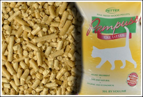 Pampuss Wood Pellet Cat Litter 5 litre