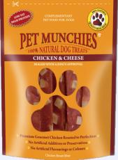 Pet Munchies Chicken and Cheese 100g