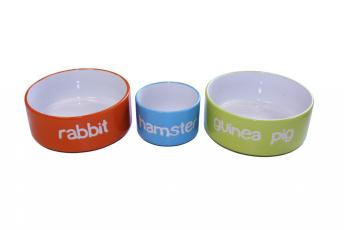 ceramic guinea pig bowl