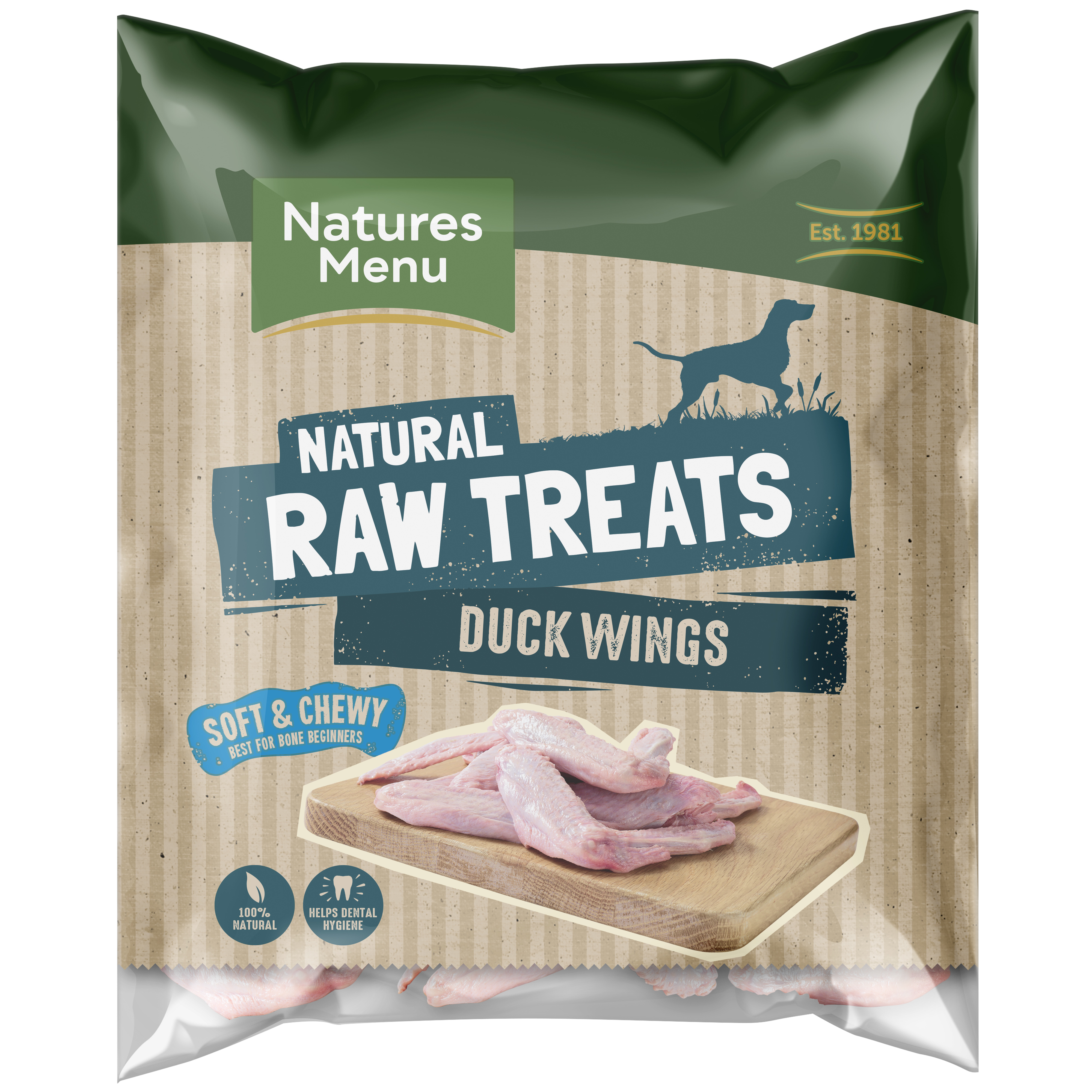 Raw Chews Duck Wings 6 piece