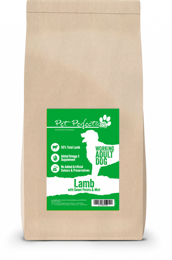 Grain Free Working Dog Lamb, Sweet Potato & Mint 15kg
